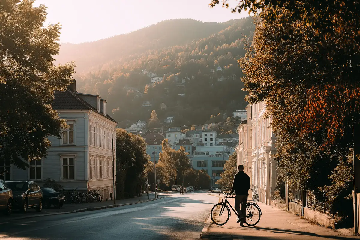 Parkveien i Bergen — nabolag der DigiHome forvalter boliger